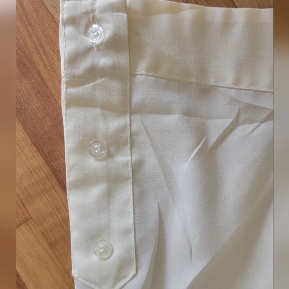 Mens  authentic guayaberas Style Button Shirt Mens Large. White. - Picture 12 of 12